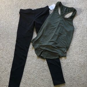 Forever 21 and Athletic works